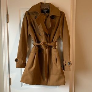 Camel pea coat